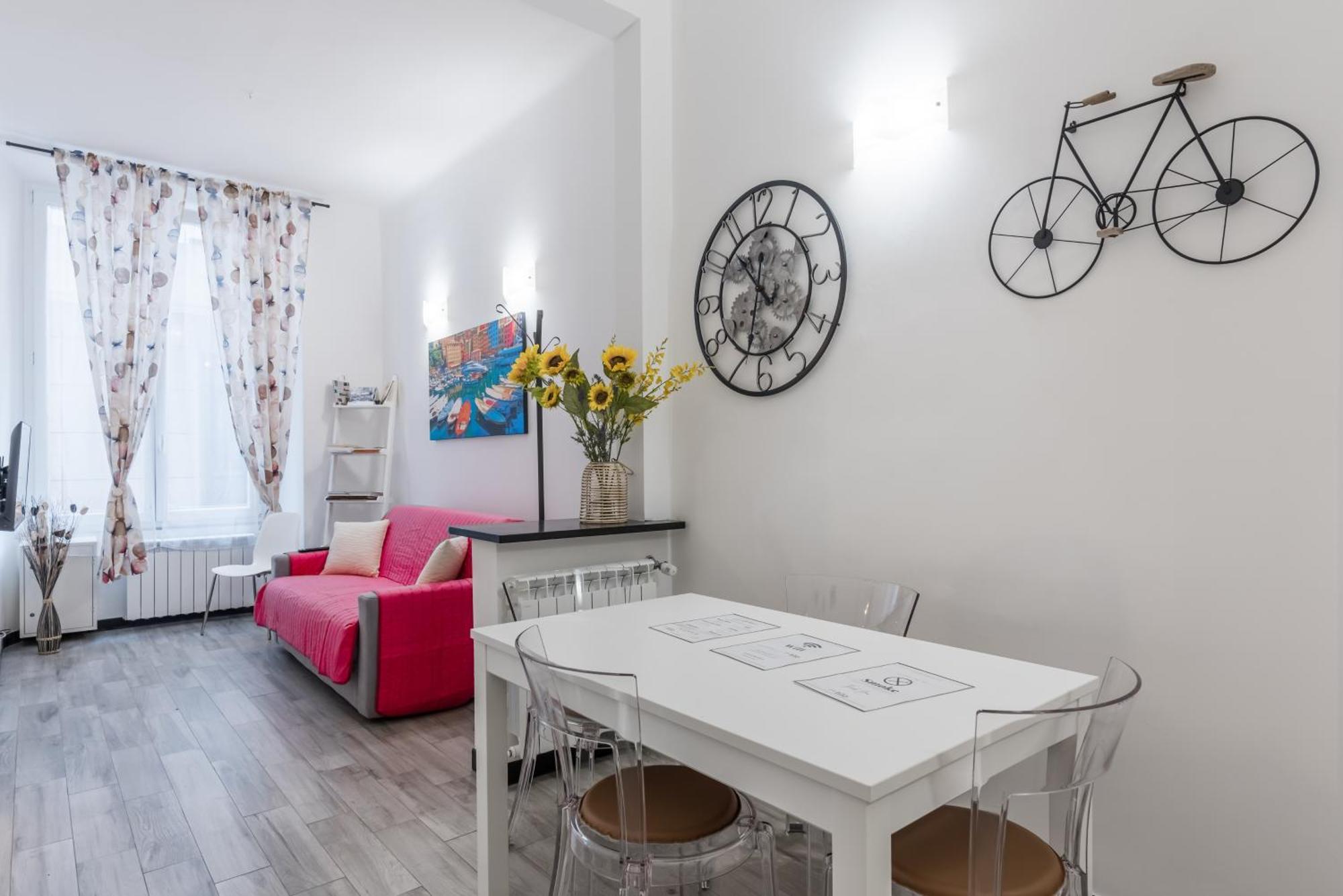 Acquario 5 Minuti, 1Br , Free A-C, Wifi & Netflix "City Center" By Tilo Genua Zewnętrze zdjęcie
